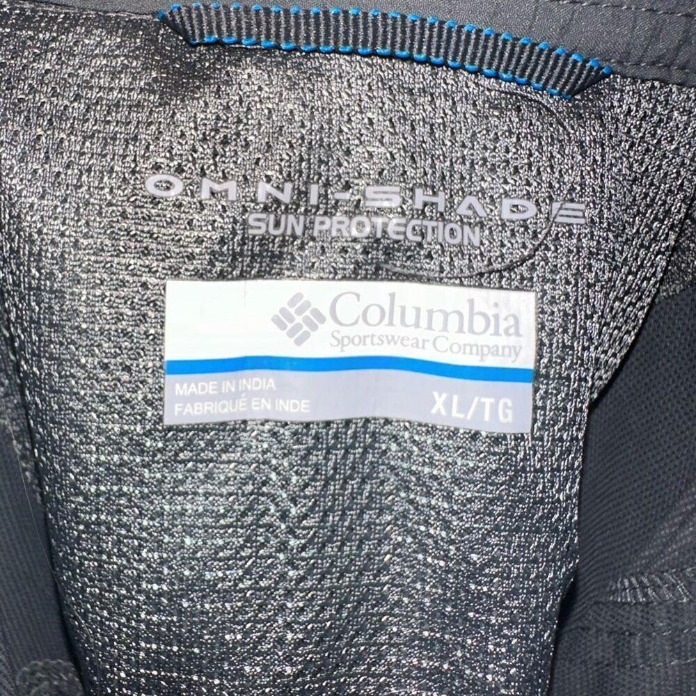 Columbia gray gorpcore Omni-shade sun protection shirt - Picture 3 of 3